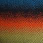 Preview: Bouclestrick Walk Jacquard Verlauf gelb orange blau